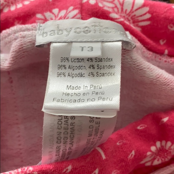 Babycottons flower print girl shorts - Picture 5 of 5